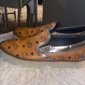 MCM Visetos Print Sneakers